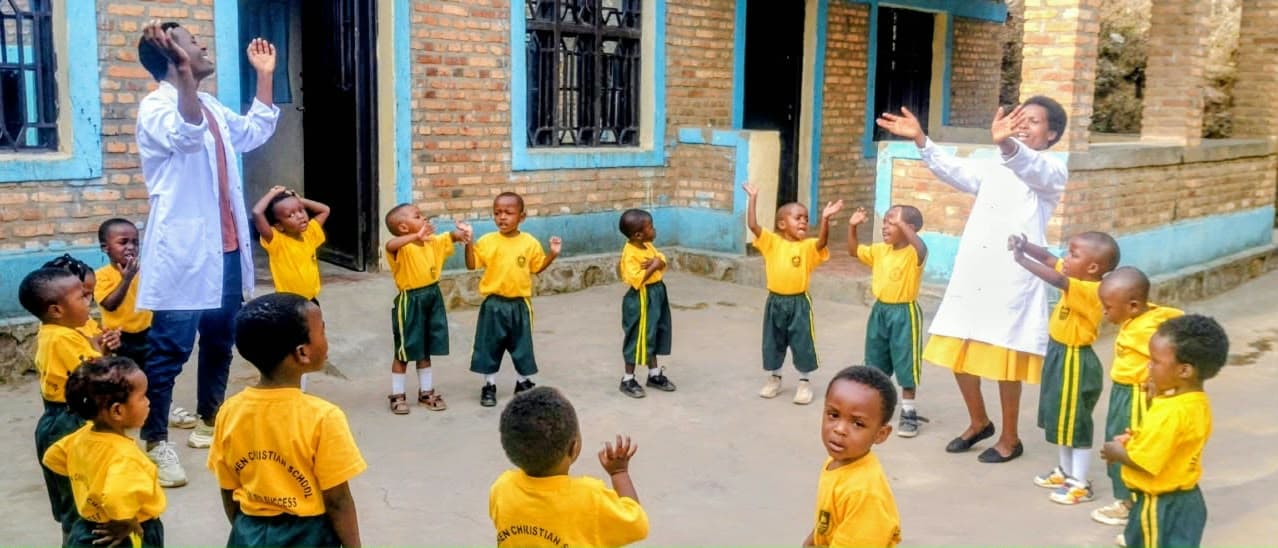 Potter's Academy classroom learning in Rugengabare Sector